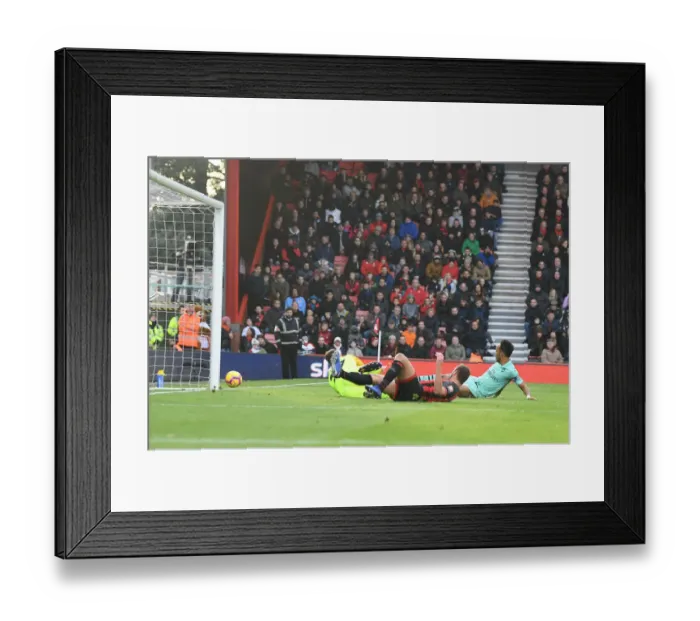 Framed Print : Aubameyang Scores the Second: AFC Bournemouth vs. Arsenal FC, Premier League 2018-19 Framed Print : Aubameyang Scores the Second: AFC Bournemouth vs. Arsenal FC, Premier League 2018-19
