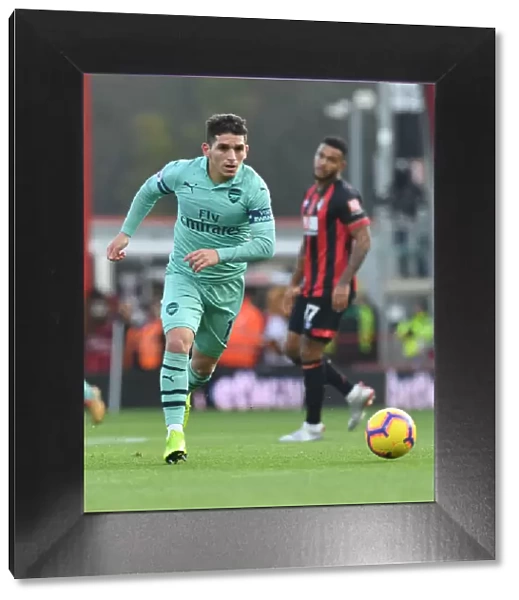 Lucas Torreira in Action: AFC Bournemouth vs. Arsenal FC, Premier League 2018-19