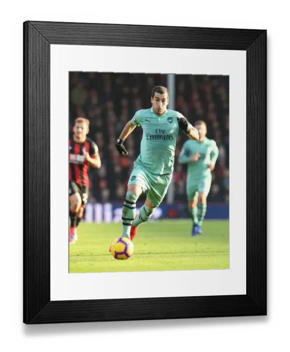Framed Print : Henrikh Mkhitaryan in Action: AFC Bournemouth vs. Arsenal FC, Premier League 2018-19 Framed Print : Henrikh Mkhitaryan in Action: AFC Bournemouth vs. Arsenal FC, Premier League 2018-19