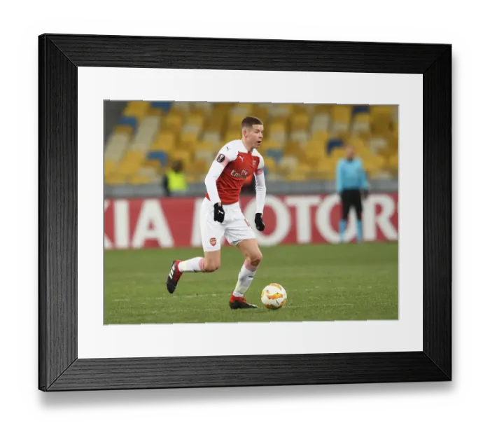 Framed Print : Arsenal's Charlie Gilmour: Rising Star Shines in Europa League Match against Vorskla Poltava Framed Print : Arsenal's Charlie Gilmour: Rising Star Shines in Europa League Match against Vorskla Poltava