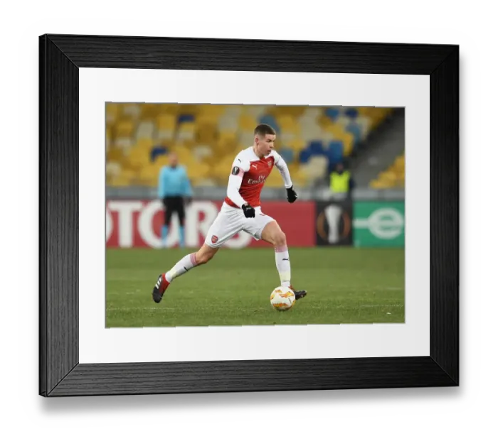 Framed Print : Charlie Gilmour in Action: Arsenal vs. Vorskla Poltava, UEFA Europa League Framed Print : Charlie Gilmour in Action: Arsenal vs. Vorskla Poltava, UEFA Europa League