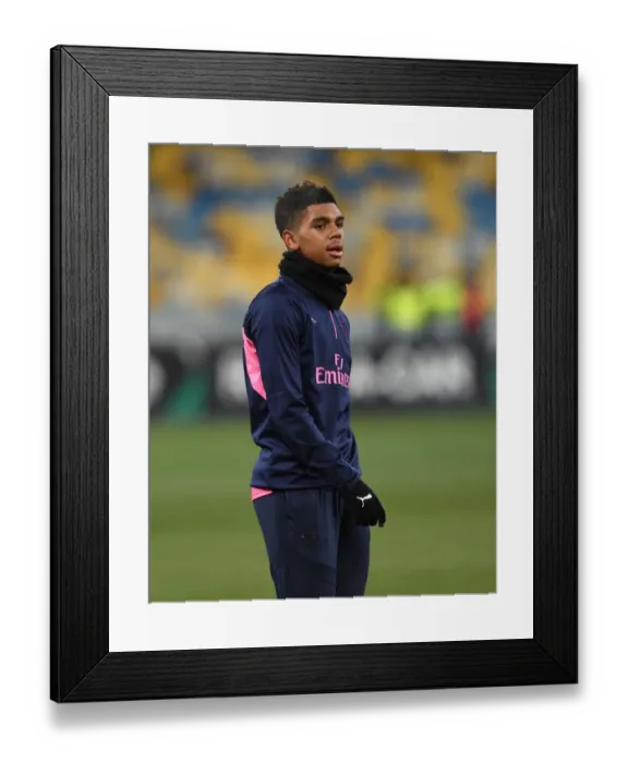 Framed Print : Tyreece John-Jules: Arsenal's Young Prospect Ahead of Vorskla Poltava UEFA Europa League Clash Framed Print : Tyreece John-Jules: Arsenal's Young Prospect Ahead of Vorskla Poltava UEFA Europa League Clash