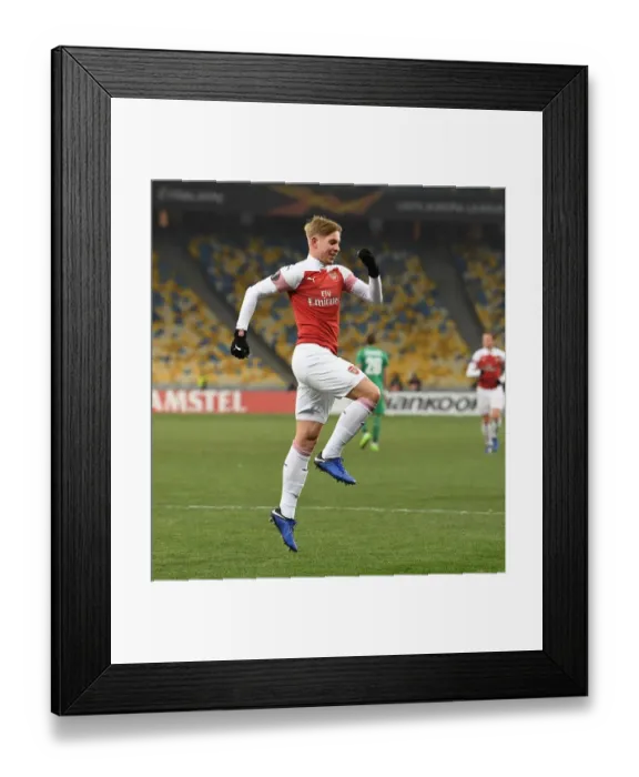 Framed Print : Emile Smith Rowe Scores First Goal: Arsenal Wins Europa League Match Against Vorskla Poltava Framed Print : Emile Smith Rowe Scores First Goal: Arsenal Wins Europa League Match Against Vorskla Poltava