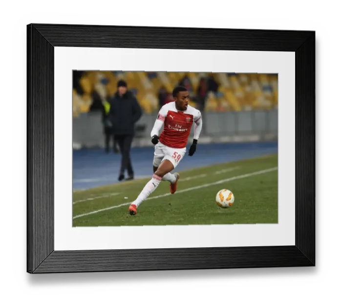 Framed Print : Joe Willock in Action: Arsenal vs. Vorskla Poltava, UEFA Europa League 2018-19 Framed Print : Joe Willock in Action: Arsenal vs. Vorskla Poltava, UEFA Europa League 2018-19