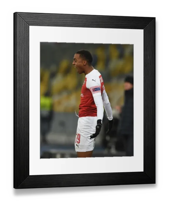 Framed Print : Joe Willock Hat-Trick: Arsenal's Dominance in Europa League against Vorskla Poltava Framed Print : Joe Willock Hat-Trick: Arsenal's Dominance in Europa League against Vorskla Poltava