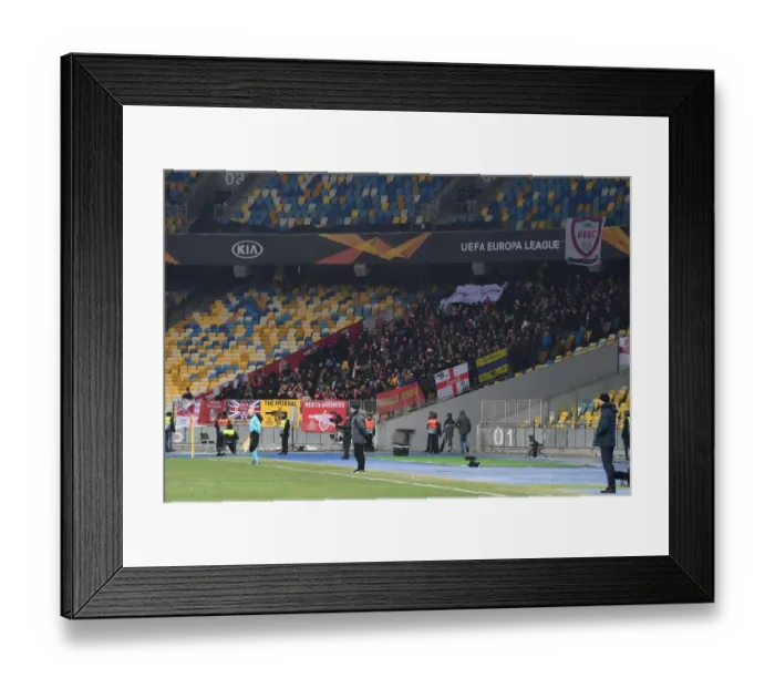 Framed Print : Arsenal's Europa League Victory: 3-0 Over FC Vorskla Poltava Framed Print : Arsenal's Europa League Victory: 3-0 Over FC Vorskla Poltava