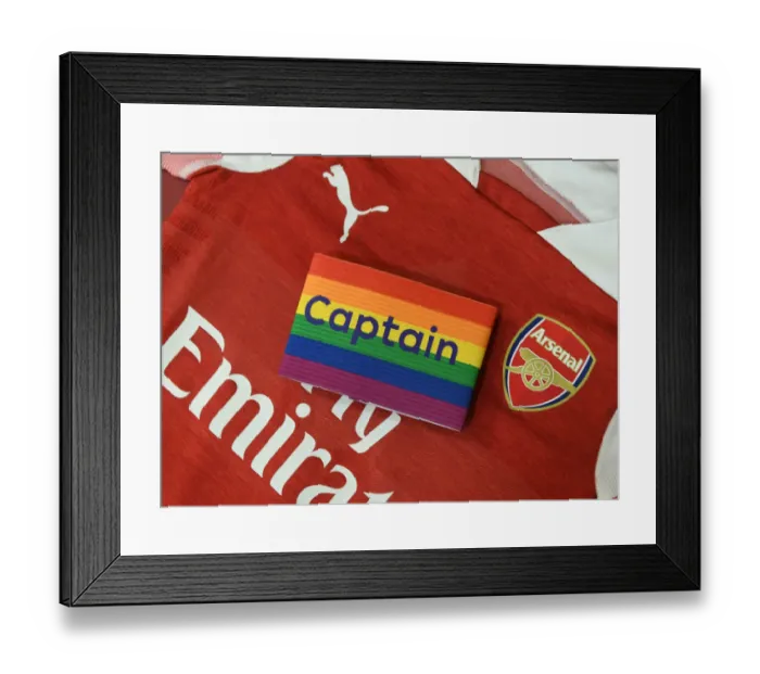 Framed Print : Arsenal Captains Prepare for Battle: Arsenal FC vs. Tottenham Hotspur, Premier League 2018-19 Framed Print : Arsenal Captains Prepare for Battle: Arsenal FC vs. Tottenham Hotspur, Premier League 2018-19