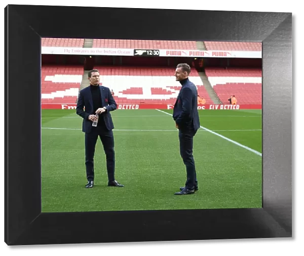 Arsenal FC: Leno and Lichtsteiner's United Front before the Arsenal vs. Tottenham Showdown (2018-19)