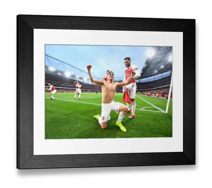 Framed Print : Torreira's Brace: Arsenal's Dominance Over Tottenham in 2018-19 Premier League Framed Print : Torreira's Brace: Arsenal's Dominance Over Tottenham in 2018-19 Premier League