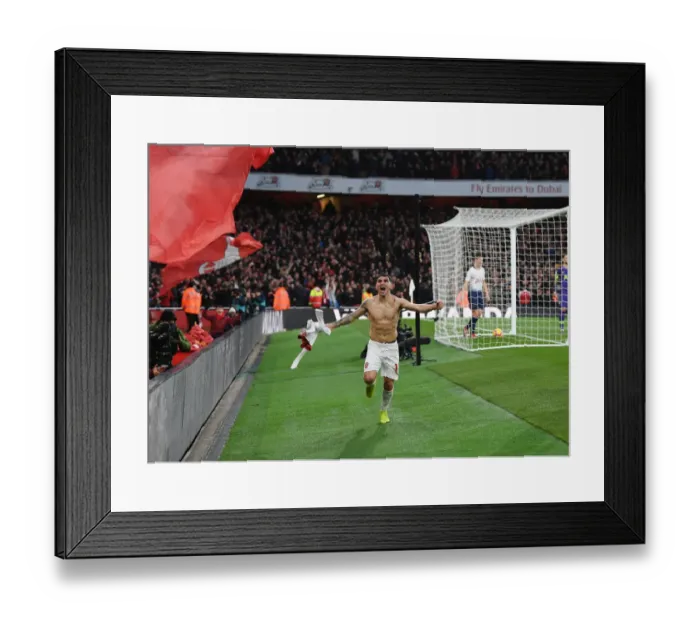 Framed Print : Torreira's Brace: Arsenal's Thrilling 4-2 Victory Over Tottenham (2018-19 Premier League) Framed Print : Torreira's Brace: Arsenal's Thrilling 4-2 Victory Over Tottenham (2018-19 Premier League)