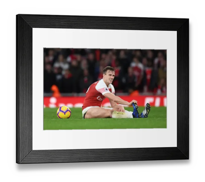 Framed Print : Rob Holding in Action: Arsenal vs. Tottenham, Premier League 2018 Framed Print : Rob Holding in Action: Arsenal vs. Tottenham, Premier League 2018