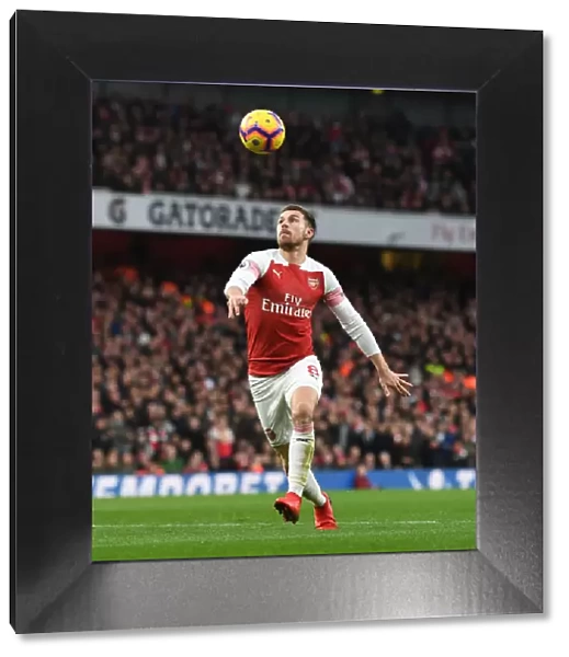 Aaron Ramsey in Action: Arsenal vs. Tottenham, Premier League 2018-19