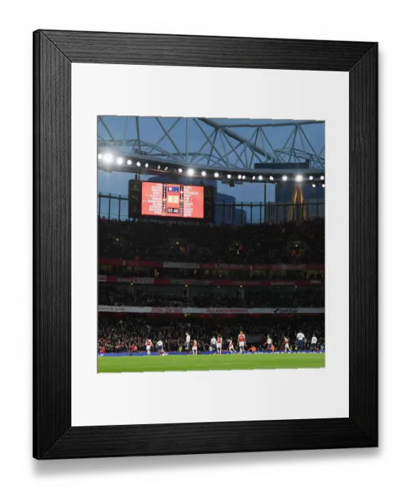 Framed Print : Arsenal vs. Tottenham: Premier League Showdown at Emirates Stadium (December 2018)