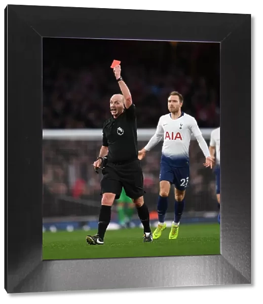 Arsenal vs. Tottenham: Mike Dean Shows Red Card in Intense Premier League Clash