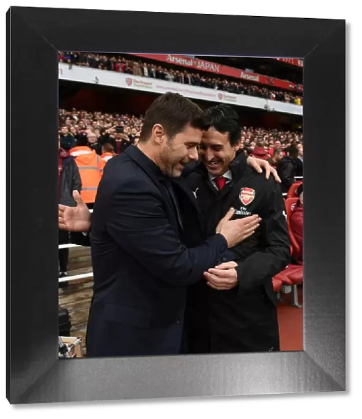 Unai Emery and Mauricio Pochettino: A Pre-Match Encounter between Arsenal and Tottenham in the Premier League