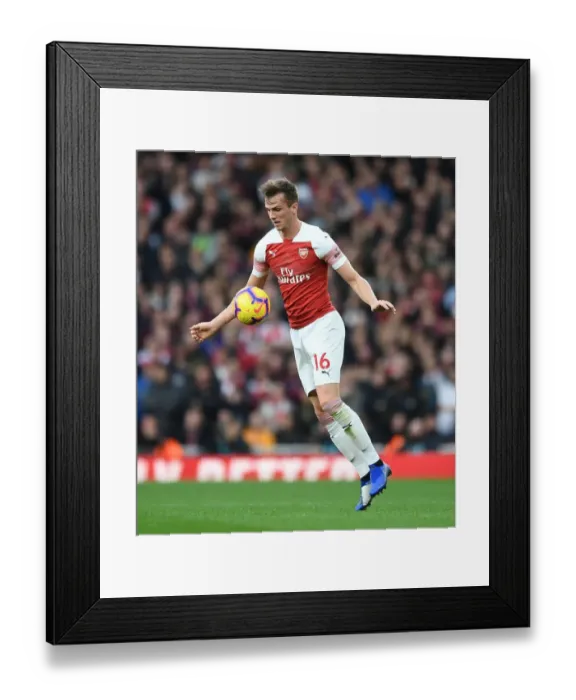 Framed Print : Rob Holding in Action: Arsenal vs. Tottenham Premier League Showdown, London 2018 Framed Print : Rob Holding in Action: Arsenal vs. Tottenham Premier League Showdown, London 2018