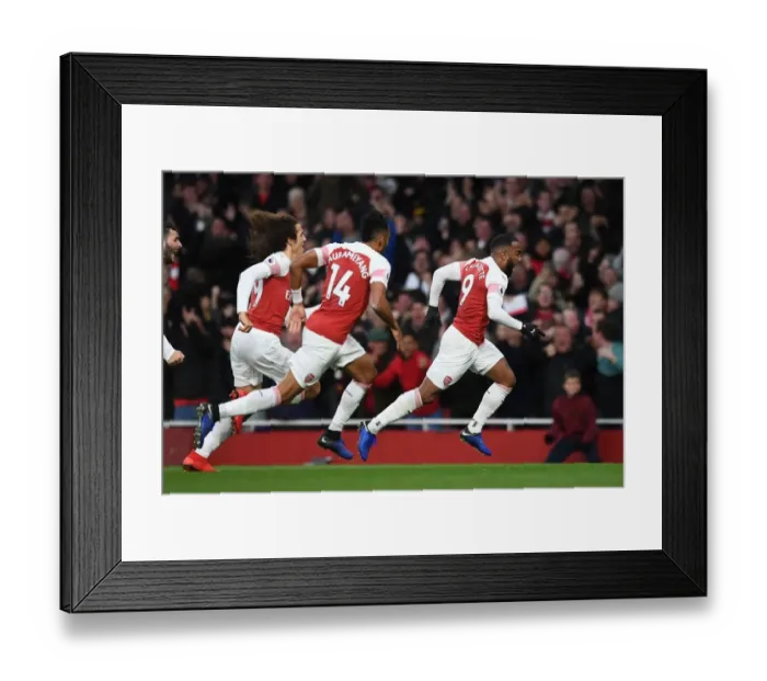 Framed Print : Alexandre Lacazette's Hat-Trick: Arsenal's Dominance Over Tottenham Hotspur in 2018-19 Premier League Framed Print : Alexandre Lacazette's Hat-Trick: Arsenal's Dominance Over Tottenham Hotspur in 2018-19 Premier League