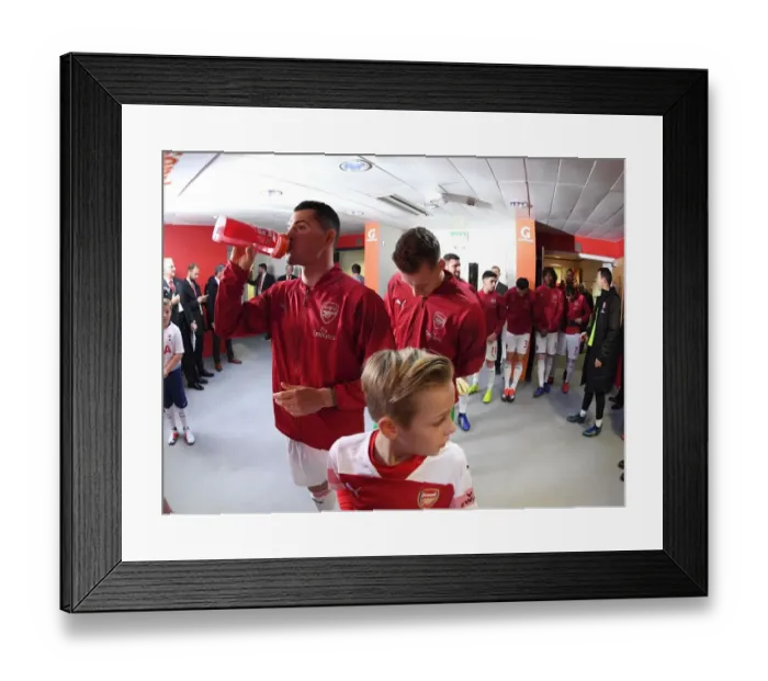 Framed Print : Granit Xhaka: Arsenal's Focus Before the Battle Against Tottenham (Arsenal v Tottenham 2018-19) Framed Print : Granit Xhaka: Arsenal's Focus Before the Battle Against Tottenham (Arsenal v Tottenham 2018-19)