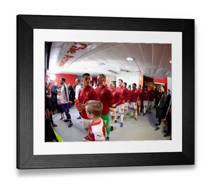 Framed Print : Granit Xhaka: Arsenal FC vs. Tottenham Hotspur, Premier League Showdown, London, 2018 Framed Print : Granit Xhaka: Arsenal FC vs. Tottenham Hotspur, Premier League Showdown, London, 2018