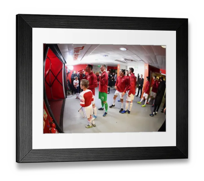 Framed Print : Granit Xhaka and Bernd Leno (Arsenal). Arsenal 4: 2 Tottenham Hotspur. Premier League Framed Print : Granit Xhaka and Bernd Leno (Arsenal). Arsenal 4: 2 Tottenham Hotspur. Premier League