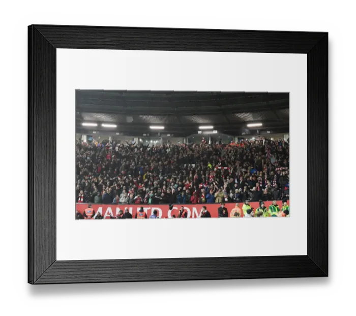 Framed Print : Arsenal Fans Reaction: Manchester United vs Arsenal, Premier League 2018-19 Framed Print : Arsenal Fans Reaction: Manchester United vs Arsenal, Premier League 2018-19