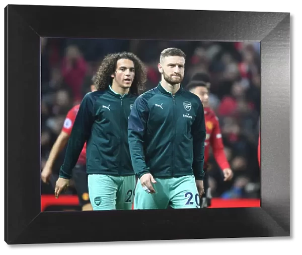 Arsenal's Guendouzi and Mustafi Before Manchester United Clash (2018-19)
