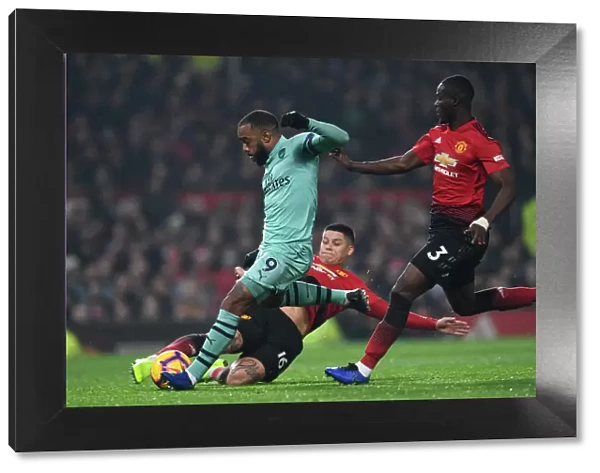 Lacazette's Dramatic Double: Overcoming Rojo and Bailly at Old Trafford (2018-19)
