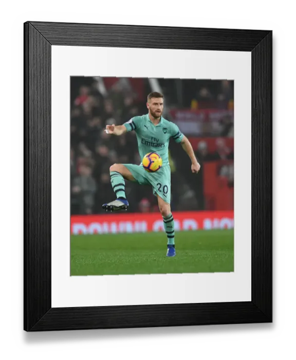 Framed Print : Mustafi vs. Darmian: Manchester United vs. Arsenal FC, Premier League Showdown (2018-19) Framed Print : Mustafi vs. Darmian: Manchester United vs. Arsenal FC, Premier League Showdown (2018-19)