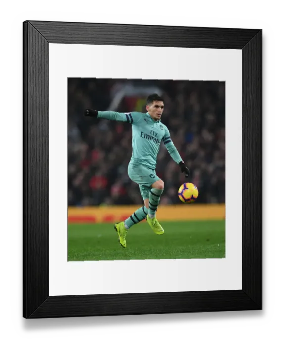 Framed Print : Lucas Torreira in Action: Arsenal vs. Manchester United, Premier League 2018-19 Framed Print : Lucas Torreira in Action: Arsenal vs. Manchester United, Premier League 2018-19