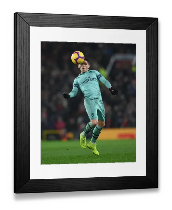 Framed Print : Lucas Torreira in Action: Arsenal vs. Manchester United, Premier League 2018-19 Framed Print : Lucas Torreira in Action: Arsenal vs. Manchester United, Premier League 2018-19