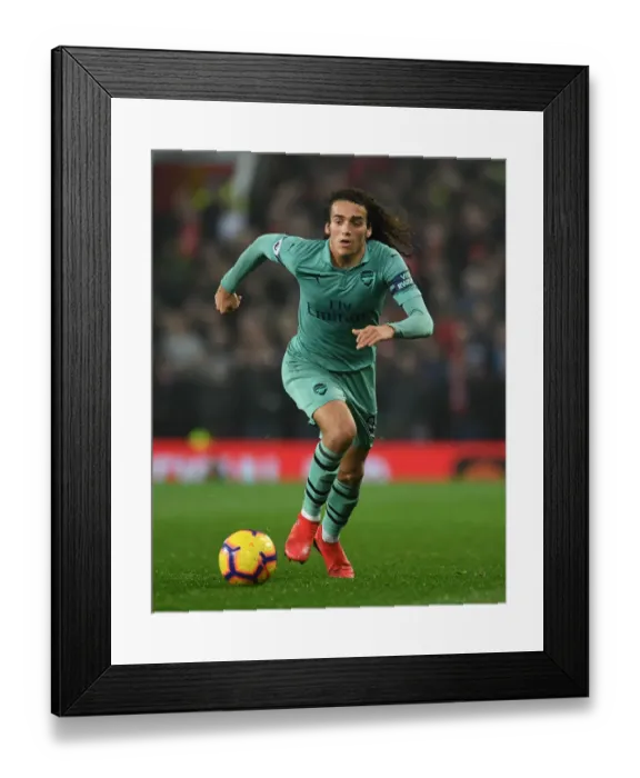 Framed Print : Guendouzi in Action: Arsenal vs. Manchester United (2018-19) Framed Print : Guendouzi in Action: Arsenal vs. Manchester United (2018-19)