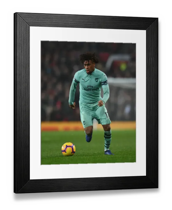 Framed Print : Alex Iwobi in Action: Arsenal vs. Manchester United, Premier League 2018-19 Framed Print : Alex Iwobi in Action: Arsenal vs. Manchester United, Premier League 2018-19