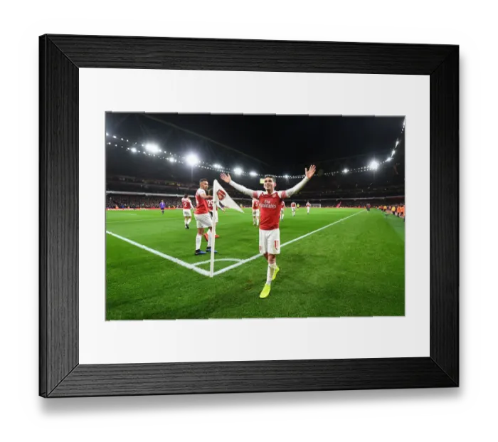 Framed Print : Torreira's Thriller: Arsenal's Winning Goal vs. Huddersfield Town (December 2018) Framed Print : Torreira's Thriller: Arsenal's Winning Goal vs. Huddersfield Town (December 2018)