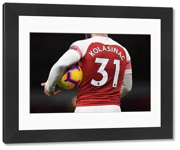 Sead Kolasinac in Action: Arsenal vs Huddersfield Town (Premier League, 2018-19)