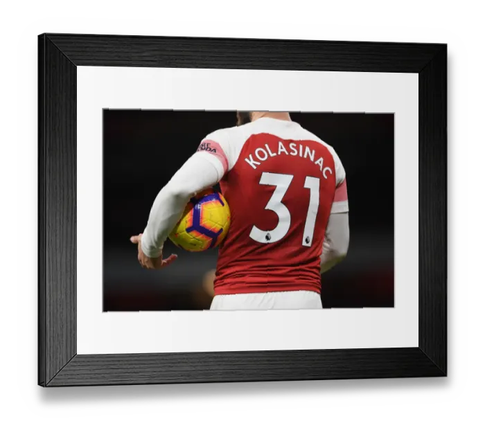 Framed Print : Sead Kolasinac in Action: Arsenal vs Huddersfield Town (Premier League, 2018-19) Framed Print : Sead Kolasinac in Action: Arsenal vs Huddersfield Town (Premier League, 2018-19)