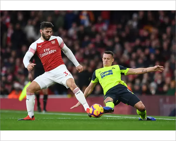 Arsenal vs. Huddersfield: Sead Kolasinac vs. Jonathan Hogg in Intense Premier League Clash