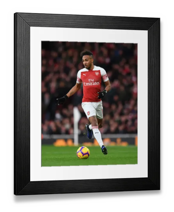 Framed Print : Aubameyang's Brilliant Goal: Arsenal's Premier League Victory over Huddersfield Framed Print : Aubameyang's Brilliant Goal: Arsenal's Premier League Victory over Huddersfield