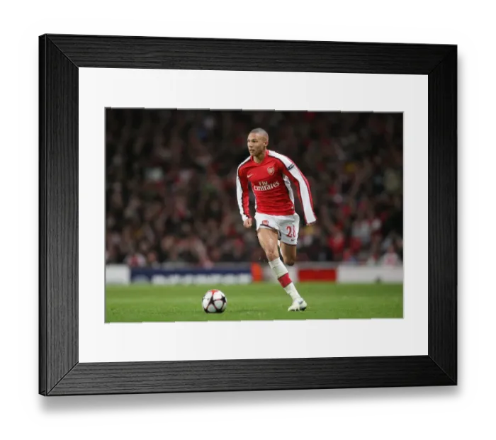 Framed Print : Kieran Gibbs (Arsenal) Framed Print : Kieran Gibbs (Arsenal)
