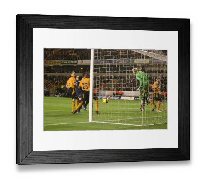 Framed Print : Ronald Zubar's Unfortunate Own Goal: Arsenal Cruises Past Wolves 4-1 Framed Print : Ronald Zubar's Unfortunate Own Goal: Arsenal Cruises Past Wolves 4-1