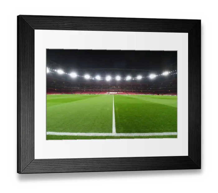 Framed Print : Arsenal's Emirates Stadium: Battle Awaits Qarabag in Europa League Showdown