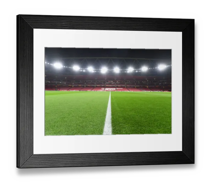 Framed Print : Arsenal's Emirates Stadium Awaits Qarabag in Europa League Clash