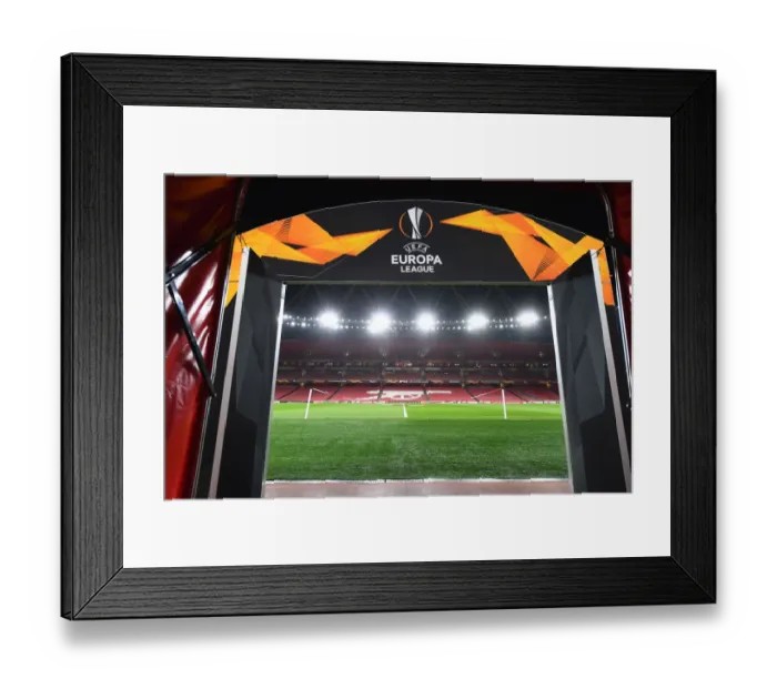 Framed Print : Arsenal's Emirates Stadium: Ready for Europa League Showdown Against Qarabag