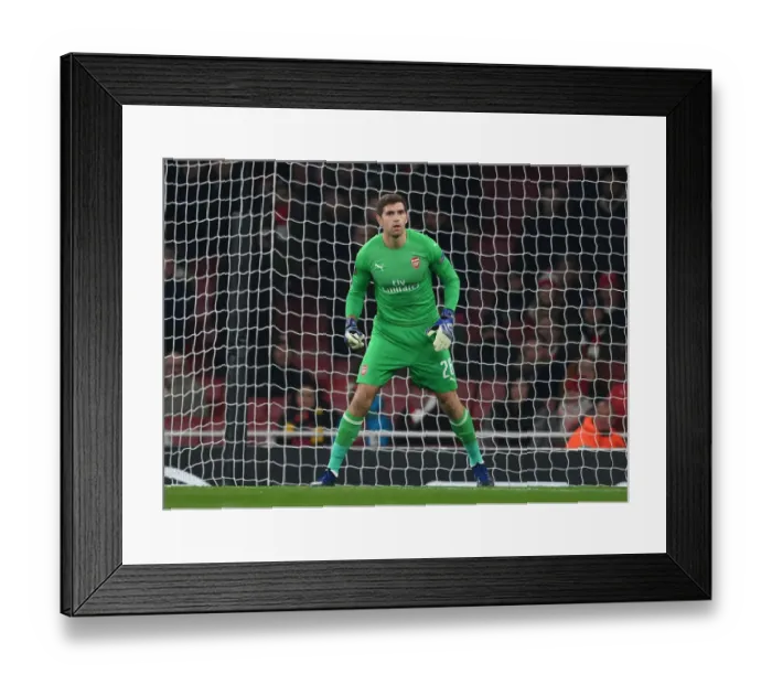 Framed Print : Emiliano Martinez in Action: Arsenal vs. Qarabag, UEFA Europa League 2018-19 Framed Print : Emiliano Martinez in Action: Arsenal vs. Qarabag, UEFA Europa League 2018-19