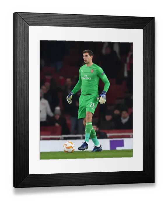 Framed Print : Emiliano Martinez: Arsenal's Europa League Hero Framed Print : Emiliano Martinez: Arsenal's Europa League Hero