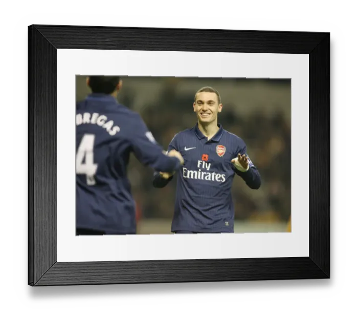 Framed Print : Thomas Vermaelen's Jubilation: Arshavin's Stunner - Arsenal's Glorious 4-1 Victory Over Wolves (2009) Framed Print : Thomas Vermaelen's Jubilation: Arshavin's Stunner - Arsenal's Glorious 4-1 Victory Over Wolves (2009)