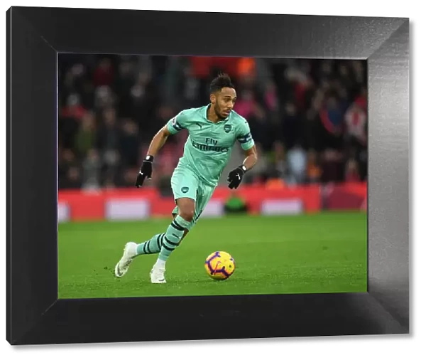 Pierre-Emerick Aubameyang in Action: Southampton vs. Arsenal, Premier League 2018-19