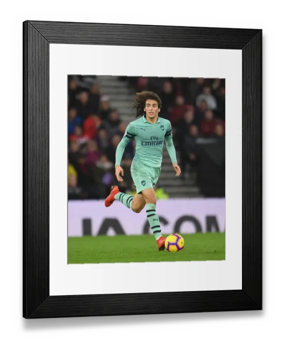 Framed Print : Matteo Guendouzi in Action: Southampton vs Arsenal, Premier League 2018-19