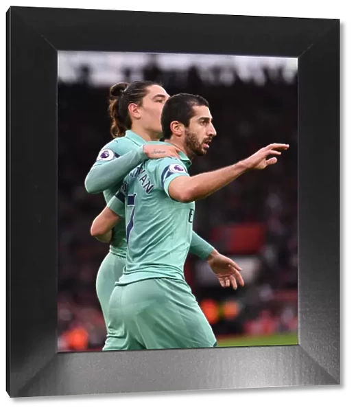 Arsenal's Mkhitaryan and Bellerin: Dynamic Duo Scores First Goals Against Southampton (2018-19)