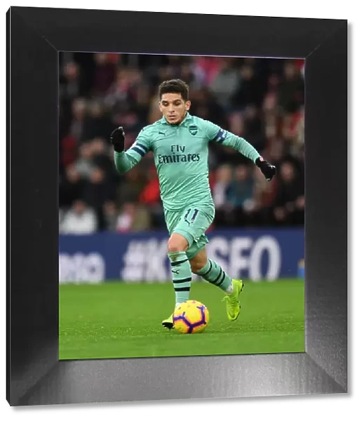Lucas Torreira in Action: Southampton vs. Arsenal, Premier League 2018-19