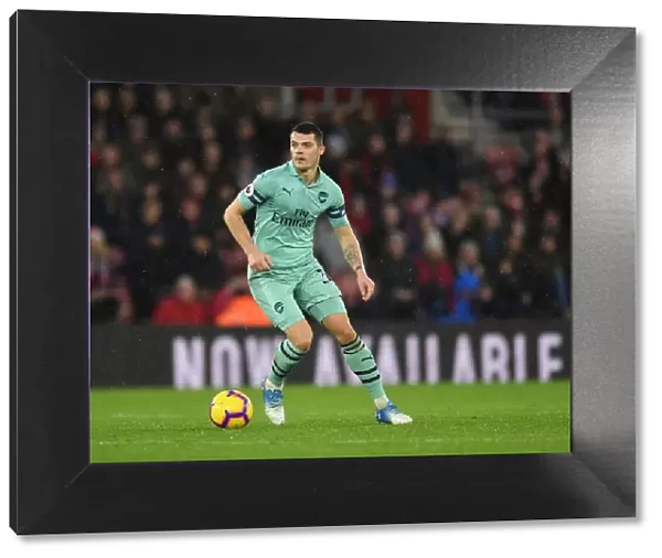 Granit Xhaka: In Action Against Southampton, Premier League 2018-19